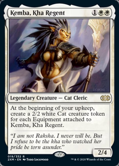 Kemba, Kha Regent (Double Masters) Light Play