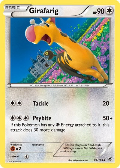 Girafarig (XY - Phantom Forces) Light Play