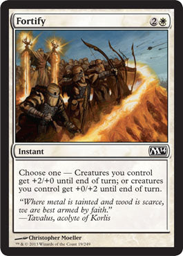 Fortify (Magic 2014 Core Set) Light Play