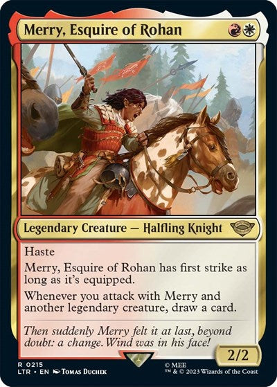 Merry, Esquire of Rohan (Universes Beyond: The Lord of the Rings: Tales of Middle-earth) Light Play