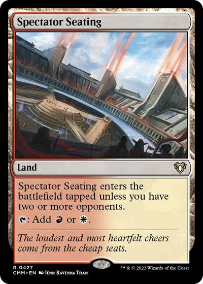 Spectator Seating (Commander Masters) Light Play