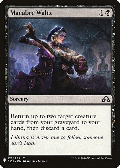 Macabre Waltz (Mystery Booster) Light Play