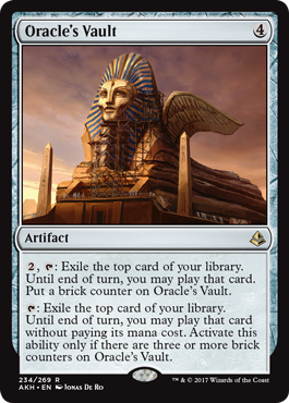Oracle's Vault (Amonkhet) Medium Play