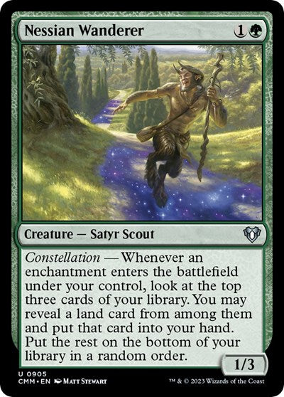 Nessian Wanderer (Commander Masters) Light Play