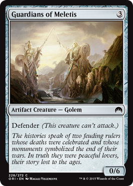 Guardians of Meletis (Magic Origins) Light Play