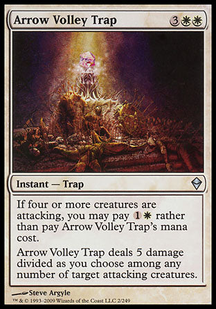 Arrow Volley Trap (Zendikar) Medium Play