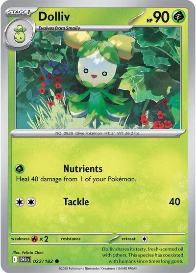 Dolliv (SV10: Destined Rivals) Light Play