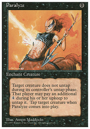 Paralyze (4th Edition) Light Play