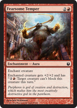 Fearsome Temper (Born of the Gods) Light Play