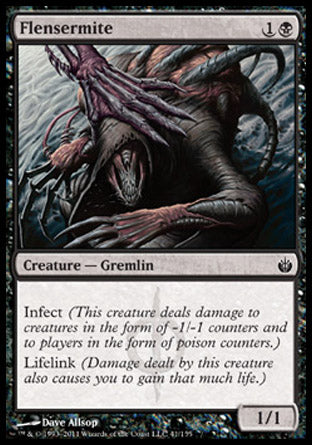 Flensermite (Mirrodin Besieged) Light Play