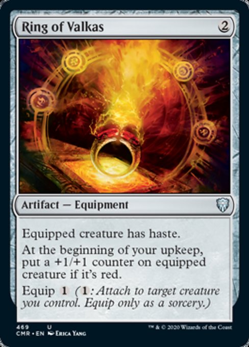 Ring of Valkas (Commander 2020 Commander Legends) Light Play