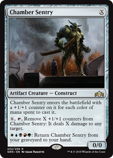 Chamber Sentry (Guilds of Ravnica) Light Play