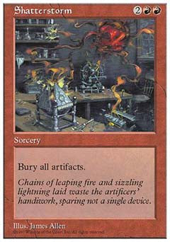 Shatterstorm (5th Edition) Light Play