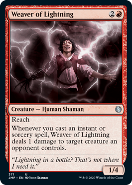 Weaver of Lightning (Jumpstart) Light Play