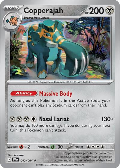 Copperajah (SV: Shrouded Fable) Light Play Holofoil