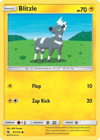 Blitzle (SM - Lost Thunder) Light Play