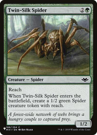 Twin-Silk Spider (The List) Light Play
