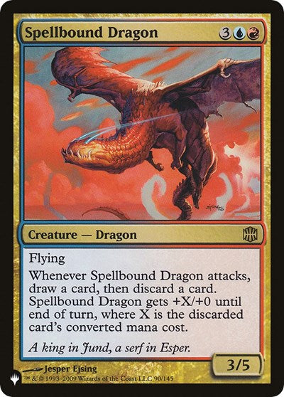 Spellbound Dragon (The List) Light Play