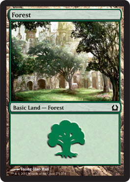 Forest (271) (Return to Ravnica) Light Play