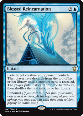 Blessed Reincarnation (Dragons of Tarkir) Heavy Play