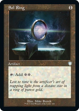 Sol Ring (Commander: The Brothers' War) Damaged / Poor