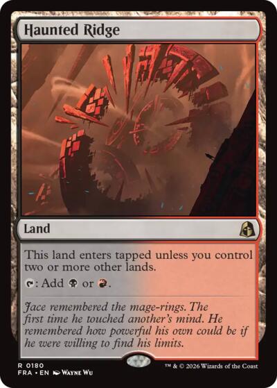 Haunted Ridge (Reality Fracture) Light Play