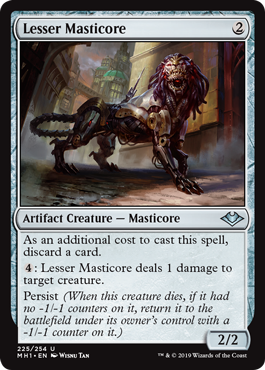 Lesser Masticore (Modern Horizons) Light Play