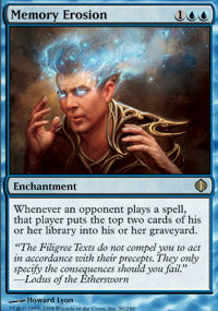 Memory Erosion (Shards of Alara) Light Play
