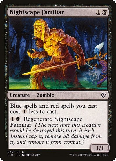 Nightscape Familiar (Archenemy: Nicol Bolas) Heavy Play