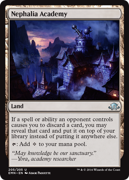 Nephalia Academy (Eldritch Moon) Light Play Foil