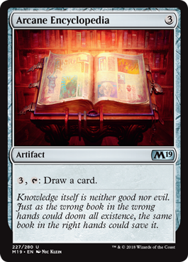 Arcane Encyclopedia (Magic 2019 Core Set) Light Play
