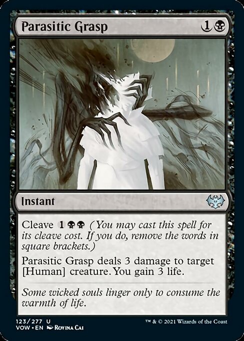 Parasitic Grasp (Innistrad: Crimson Vow) Light Play