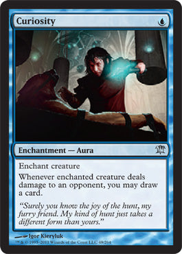 Curiosity (Innistrad) Medium Play Foil