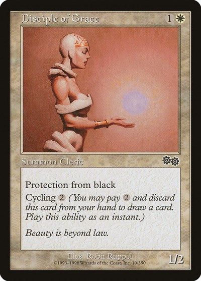 Disciple of Grace (Urza's Saga) Light Play