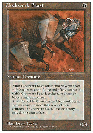 Clockwork Beast (4th Edition) Light Play