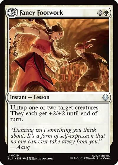 Fancy Footwork (Avatar: The Last Airbender) Light Play Foil