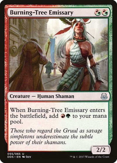 Burning-Tree Emissary (Duel Decks: Mind vs Might) Light Play