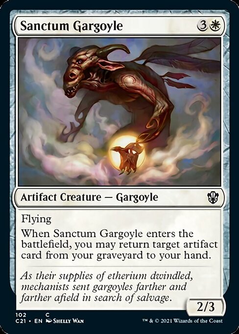 Sanctum Gargoyle (Commander 2021 Strixhaven) Light Play
