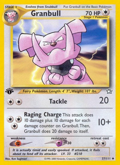 Granbull (Neo Genesis) Medium Play Unlimited