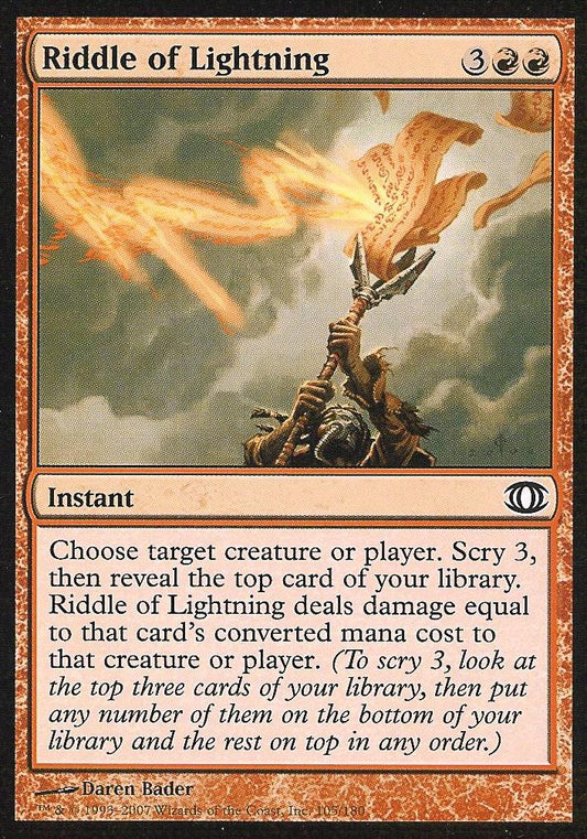 Riddle of Lightning (Futuresight) Light Play