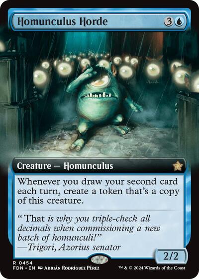 Homunculus Horde (Extended Art) (Foundations) Light Play