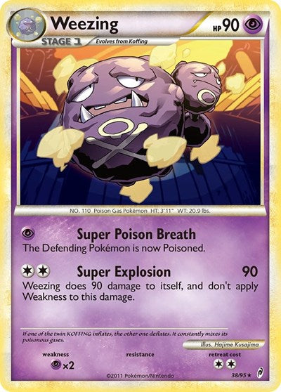 Weezing (Call of Legends) Medium Play