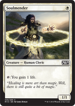 Soulmender (Magic 2015 Core Set) Light Play