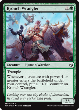 Kronch Wrangler (War of the Spark) Light Play
