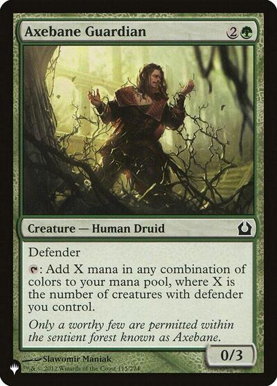 Axebane Guardian (The List) Light Play