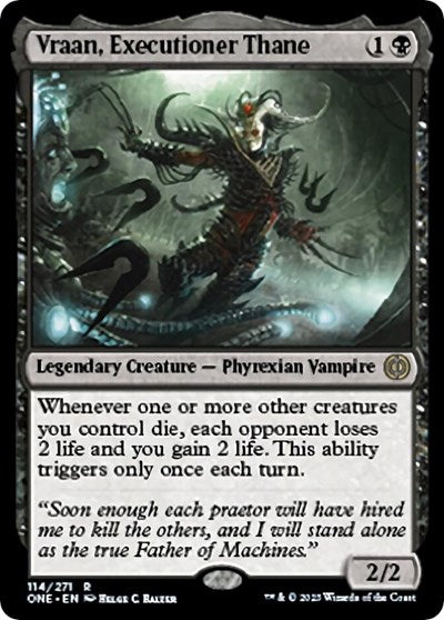 Vraan, Executioner Thane (Phyrexia: All Will Be One) Light Play