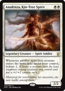 Anafenza, Kin-Tree Spirit (Dragons of Tarkir) Light Play