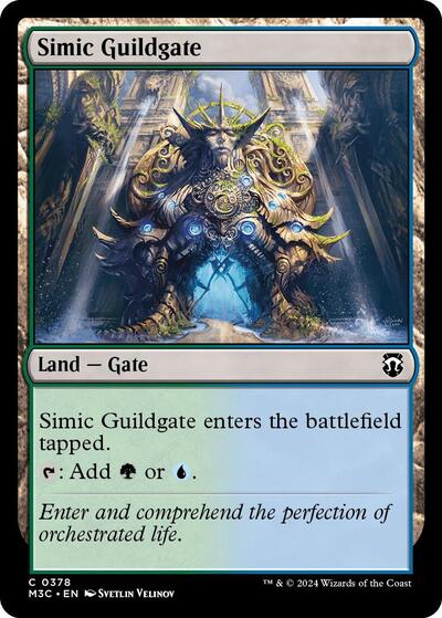 Simic Guildgate (Commander: Modern Horizons 3) Light Play