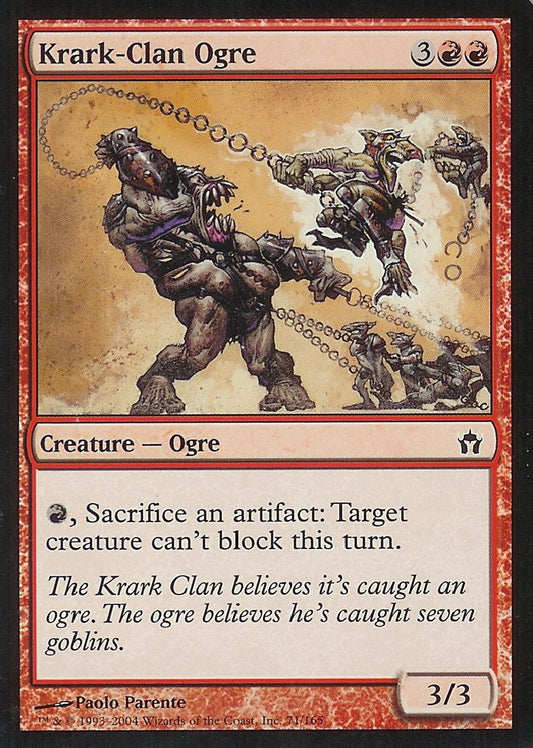 Krark-Clan Ogre (Fifth Dawn) Light Play