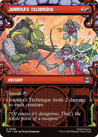 Jennika's Technique (Showcase) (Teenage Mutant Ninja Turtles) Light Play